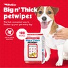 Petkin Pet Wipes for Dogs and Cats, 100 Large Wipes