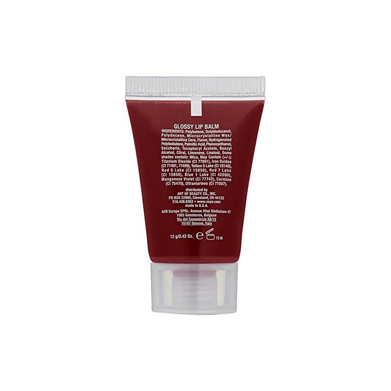 ZOYA Lip Gloss, Marachino , 0.42 Ounce