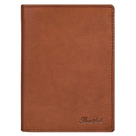 Benthill Men's Leather Wallet - Wallet with RFID Protection - Slim Wallet for Men - Genuine Vintage Leather, brown, Vintage