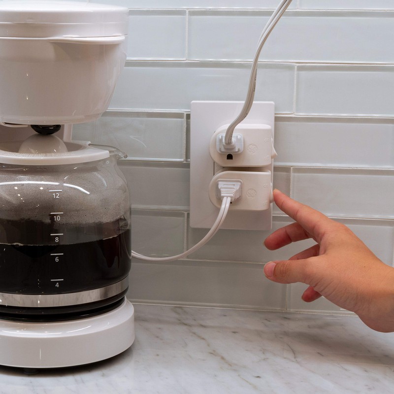 UltraPro GE Grounded On/Off Power Switch, 4 Pack, Plug-in, Energy