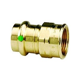 VIEGA 79315 Propress Zero Lead Bronze Adapter with Female 3/4" x 3/4" P x Female NPT (3-Pack)