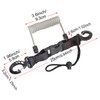 Spiral Coil Cable Anti-lost Camera Flashlights Safety Leash for Diving