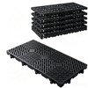 6 Pcs Heavy Duty Plastic Floor Pallets, 23.6x11.8x1.18 Inch Lightweight