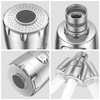 Vinabo Faucet Aerator, 360 Degree Rotating Swivel Head, Water Saving