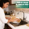 12 PCS Esponjas de Cocina Naturales biodegradables, Esponjas de Cocina