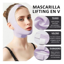 Mentonera Faja Oferta Reduce Arruga Papada Cachete Mejilla