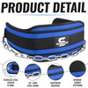 Dip Belt with 36 Inches Heavy Duty Bodybuilding Weight Lifting