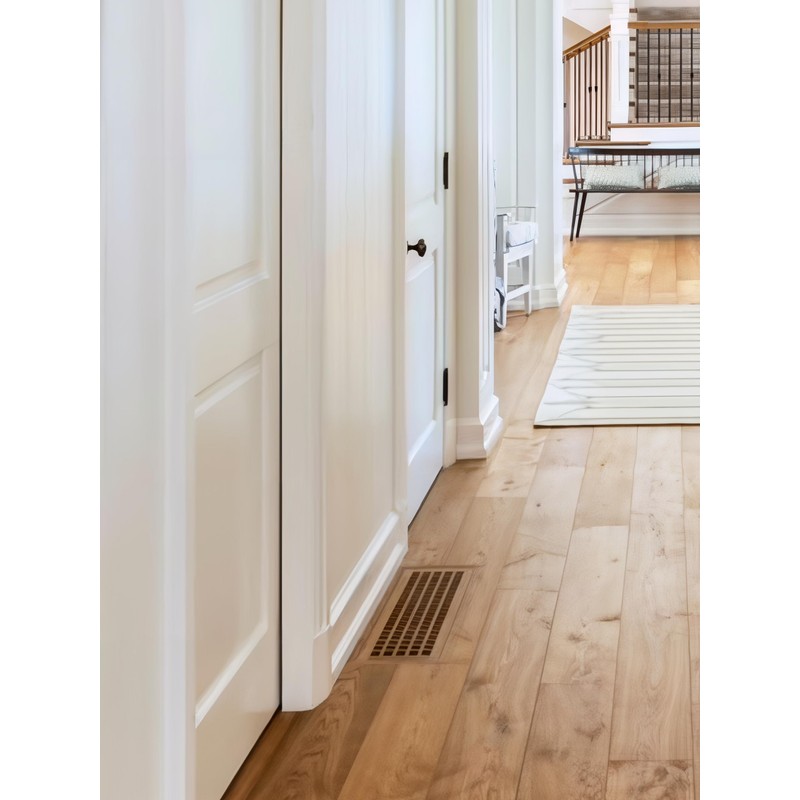 Red Oak Hardwood Floor Register, 6 x14 Inch by Cape