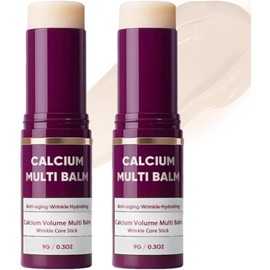 Cemenrete Calcium Multi Balm – Stick hidratante anti‑aging con colágeno, 2 unidades