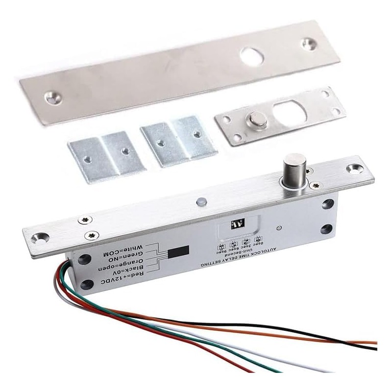 UHPPOTE Fail Secure Deadbolt Electric Bolt Door Lock