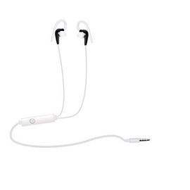 Auriculares con cable, auriculares estéreo con cable para teléfonos móviles y tabletas (cableado-blanco)