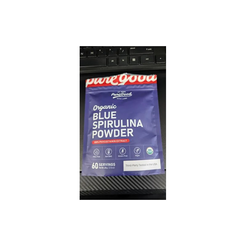 Puregood Espirulina Azul Orgánica Para Repostería 60 G