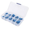 50pcs Variable Resistor 10 Values 3296W Regulating Resistance Multiturn Trimmer