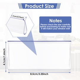 Grevosea 2 Pieces Window Shades for Home, Roller Window Shades Shade Pull Blinds Shades R Type Lifting Clamp Pull Shade Grips for Roller Shades Window Blinds Rolling Curtain Accessories