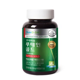 Nutri-D-Day Premium Lutein Gold, 90 tablets, 1 unit / 뉴트리디데이 프리미엄 루테인 골드, 90정, 1개