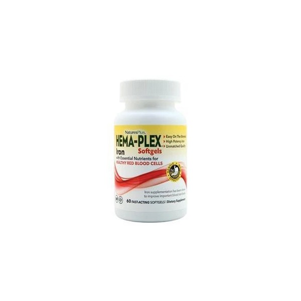 Nature's Plus Hema-Plex Softgels 60 sgels
