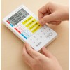 Tanita TD-428-WH Industrial Digital Timer, Washable Type, 100 Hours, White