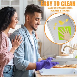 Grill Replacement Parts for Dyna Glo Nexgrill, 25"-34" Adjustable Grease Tray with Catch Pan Stainless Steel Drip Pan Set BBQ Grill Grease Tray for Dyna Glo, Nexgrill, Kenmore Expert Replacement Parts