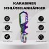 KEYSPACE Keyring Carabiner with Bottle Opener – Key Release with
