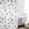 Lkw Ogechi Shower Curtain Flower Pattern Extra Large 300cm Wide,
