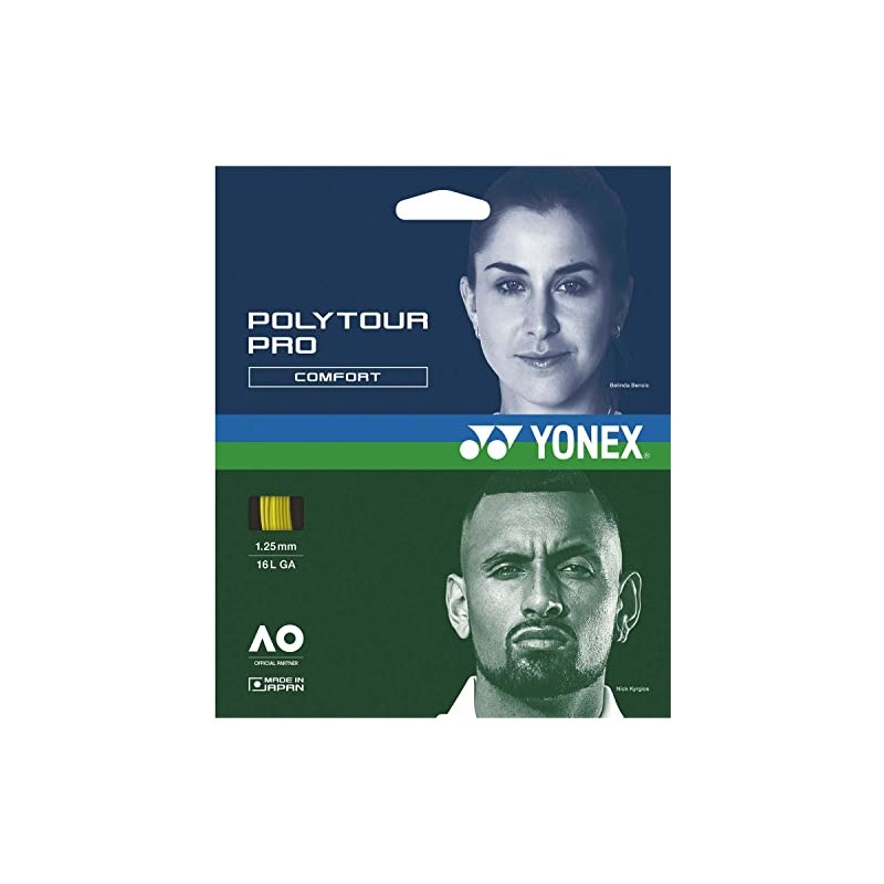 Yonex PTP125R2 Solid Tennis String String Poly Tour Pro 125