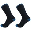 Calcetines térmicos cepillados, 2 pares de calcetines para hombre de