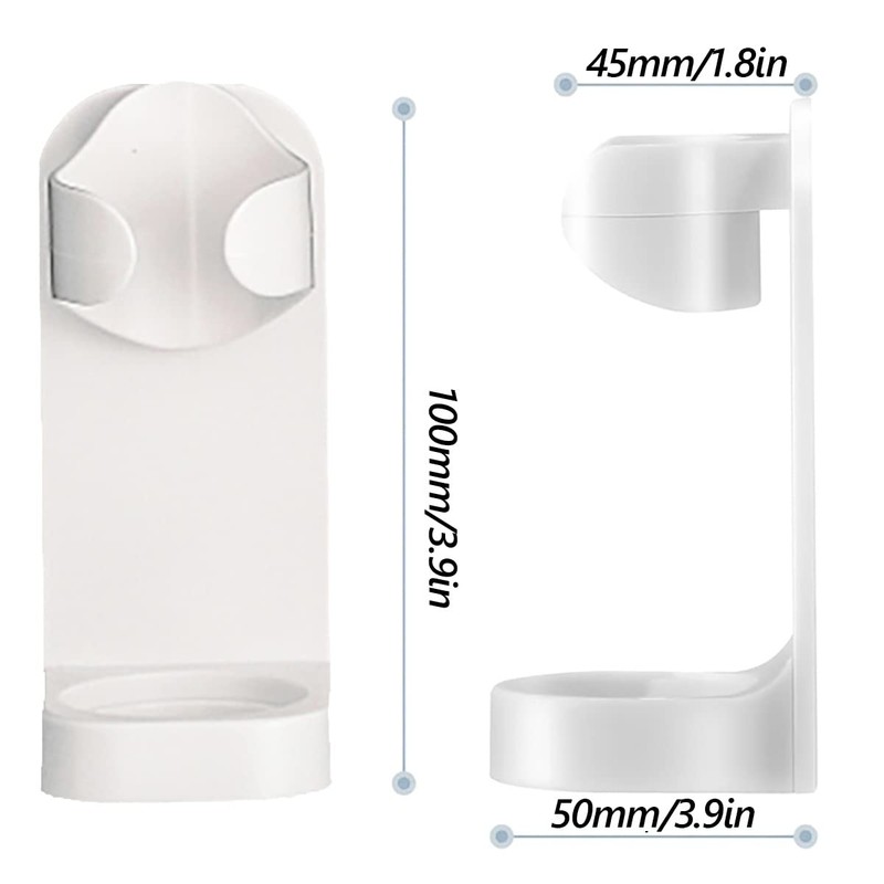 LANNEAS Electronic Toothbrush Holder Wall Mounted for Bathroom,Adhesive Toothbrush Holder,Toothbrush
