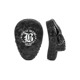 Benlee Hand Pads Made of Faux Leather (1 Pair) Hardhands Black/Silver, One Size