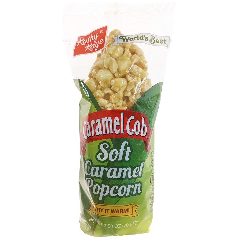 Caramel Cob Soft Caramel Popcorn – 16 Individually Wrapped 2.5