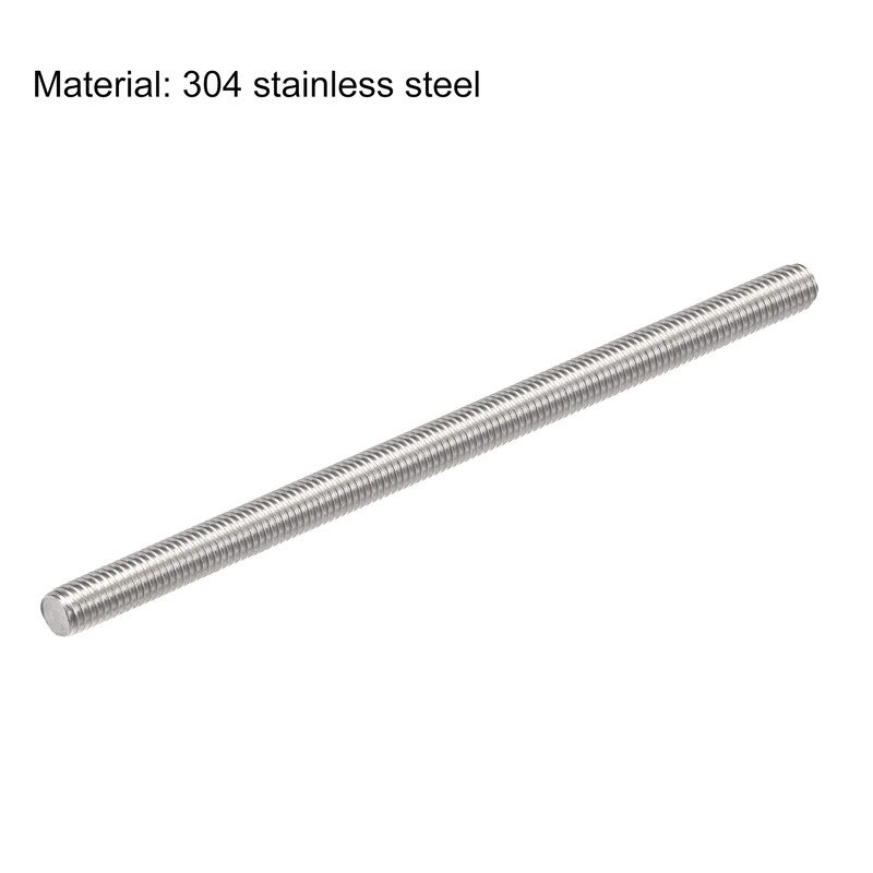 sourcing map M8 x 150mm Fully Threaded Rod 304 Stainless