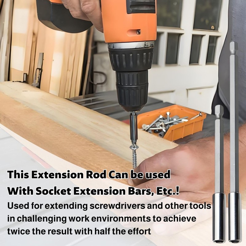 Set of 4 Bit Extension 60 mm 75 mm 100