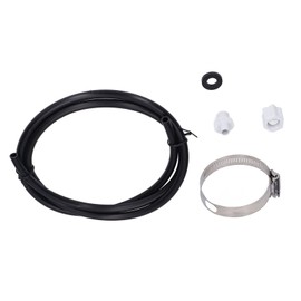 Fdit Chlorinator Feeder Connection Pack with Nut Gasket Clamp Tubing Chlorinator Feeder Pipe Accessories for Hayward CL200 CL220 Parts