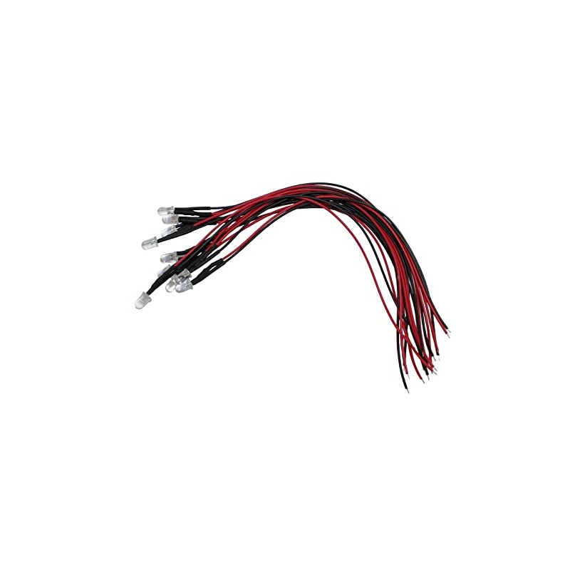Lumonic 5 x super bright LEDs with resistor for 5
