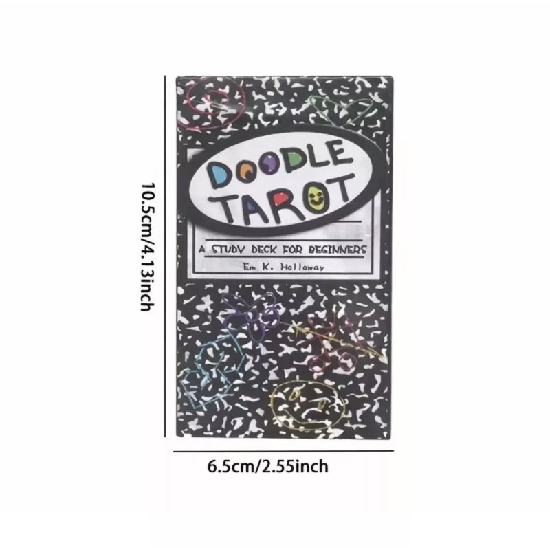 Doodle Tarot Cards A 78 Study Deck For Beginners Deck