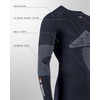 X-Bionic Energizer 4.0 Round Neck Long Sleeves Strato Base Camicia