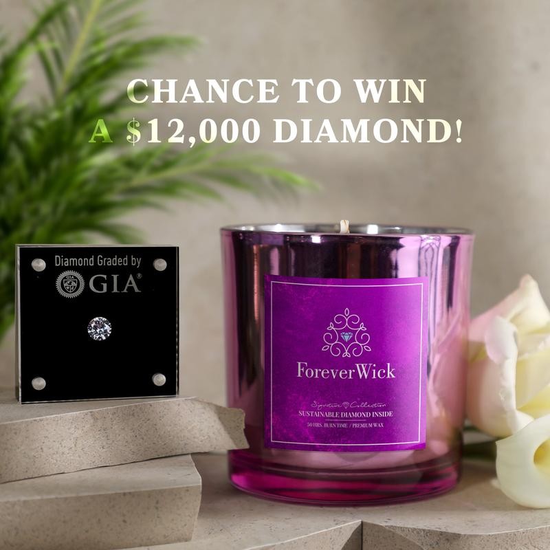 Forever Wick Candle The ForeverWick Signature Sparkle Candle - Diamond