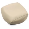 GXARTS Leather Center Console Lid Armrest Cover Beige Tan Compatible