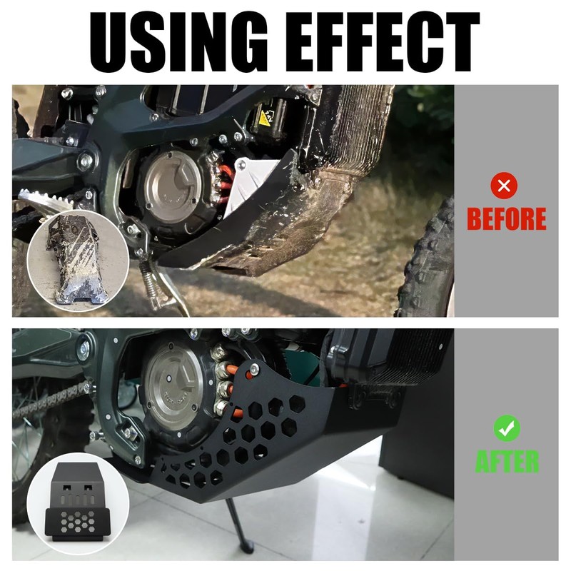 URLWALL Engine Guard Skid Plate for Sur Ron Ultra Bee,