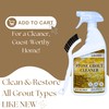 Natural Stone Grout Cleaner, Safe for Marble, Travertine, Limestone, Tile