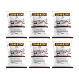 Edono Rucci French Vanilla Cappuccino Mix – Classic & Creamy, 6 Bags (2lbs Each)