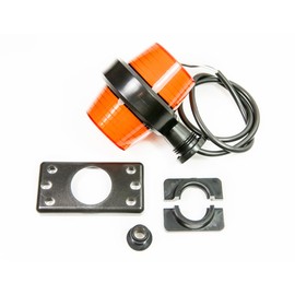 Web Truck Indicator Lamp Outline Light Marker Light Neon Old School Tunning Hanging Position Light 12 V 24 V Colours Orange for Trucks Cars Trailers Caravans etc. Pack of 1