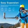 TELESIN Aluminum Alloy Mount L-Bracket for Insta 360 X4, 90°