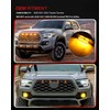 ‎MODIPIM Amber Shell Amber Light 4pcs Tacoma LED Grill Lights