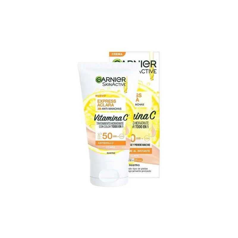 Garnier BB Cream Todo-en-1 tono claro FPS50 | vitamina C