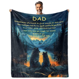NEXVSGL Dad Gifts, Gifts for Dad, Dad Birthday Gifts for Dad from Daughter, Gifts for Dads Blanket 60 * 50, Gifts for Dad Who Wants Nothing, Fathers Birthday Gifts, Gift for Father
