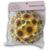 Autumn Sunflowers Decorative Baking Cups - Patterned Paper Liners for