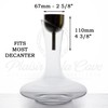Plaisir de la Cave 3in1 Steel Funnel with Strainer (Wine