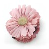 Flower Fabrics Hair Claw Clip (D05) (Light Pink) (D05)