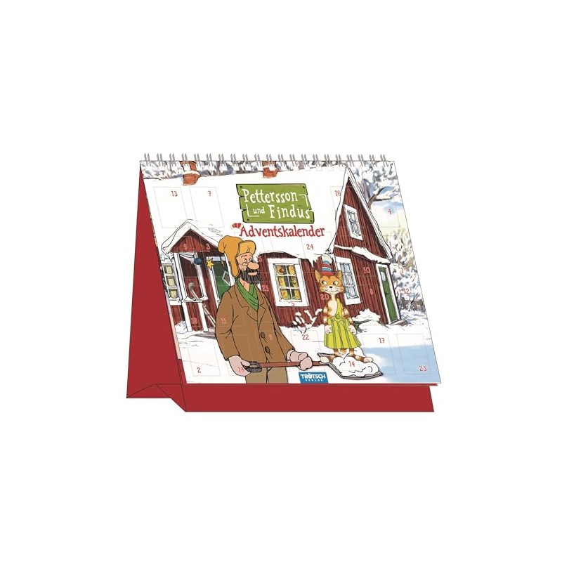 Adventskalender "Pettersson und Findus": Mit 24 Türchen auf dem Cover