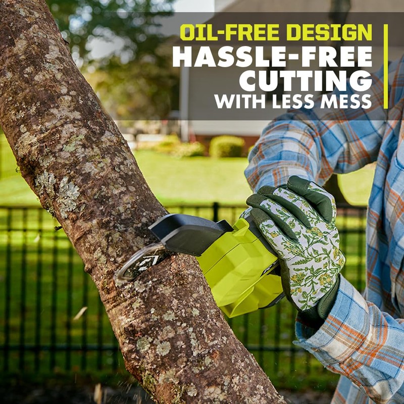 Ryobi ONE+ 18V 6 in. Battery Compact Pruning Mini Chainsaw
